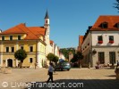 Shared space crossroads - Kelheim, Bavaria