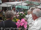 The Cornmarket is lively on a Wednesday