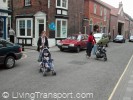 Too often the experience of walking in Louth consists of watching out for traffic and picking one's way between parked vehicles.