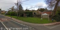 Cyclists have no provision across the side road (taken 2008) - © Google 2011 