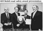 The award ceremony (from IHT Journal, January 1992)