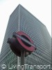 Canary Wharf - development intensity dependent on Tube access, 2004