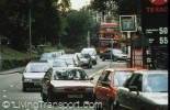 Addiscombe Road, Croydon, before the tram arrived, demonstrating the need to provide public transport priority