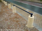 Bollards Bordelais 1 - set in stone for the Esplanade des Quinconces          