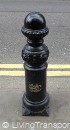 Kings Road, Royal Borough of Kensington & Chelsea. A robust style with the Royal Borough logo