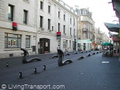 Street dragons in Niort, France