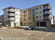 Milton Keynes (Broughton). The spacing of the bollards still allows through the determined parker.