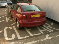 Footway parking